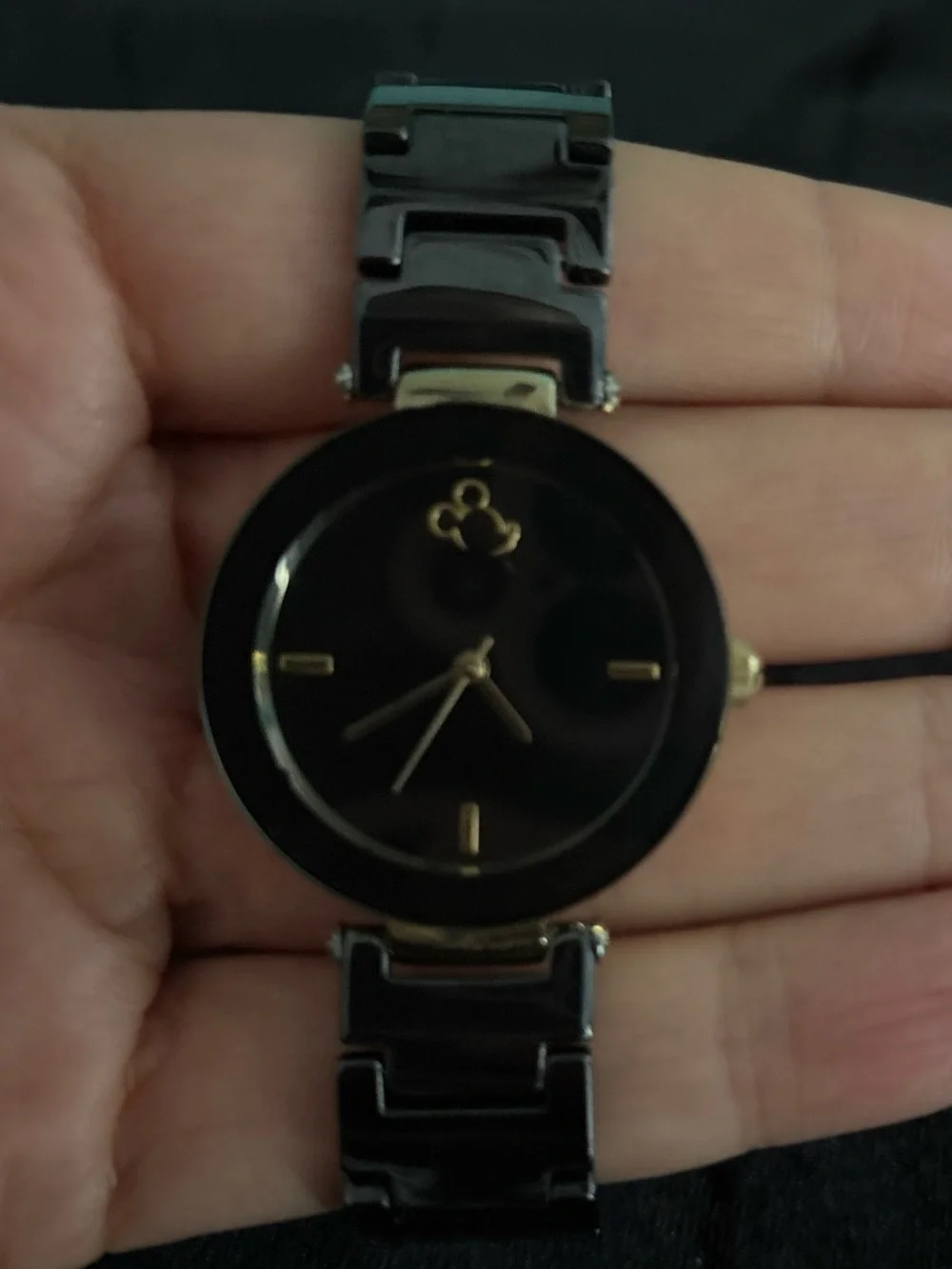 Pair Disney Watches - Wish Watch & Retro Black Gold Watch Special Edition